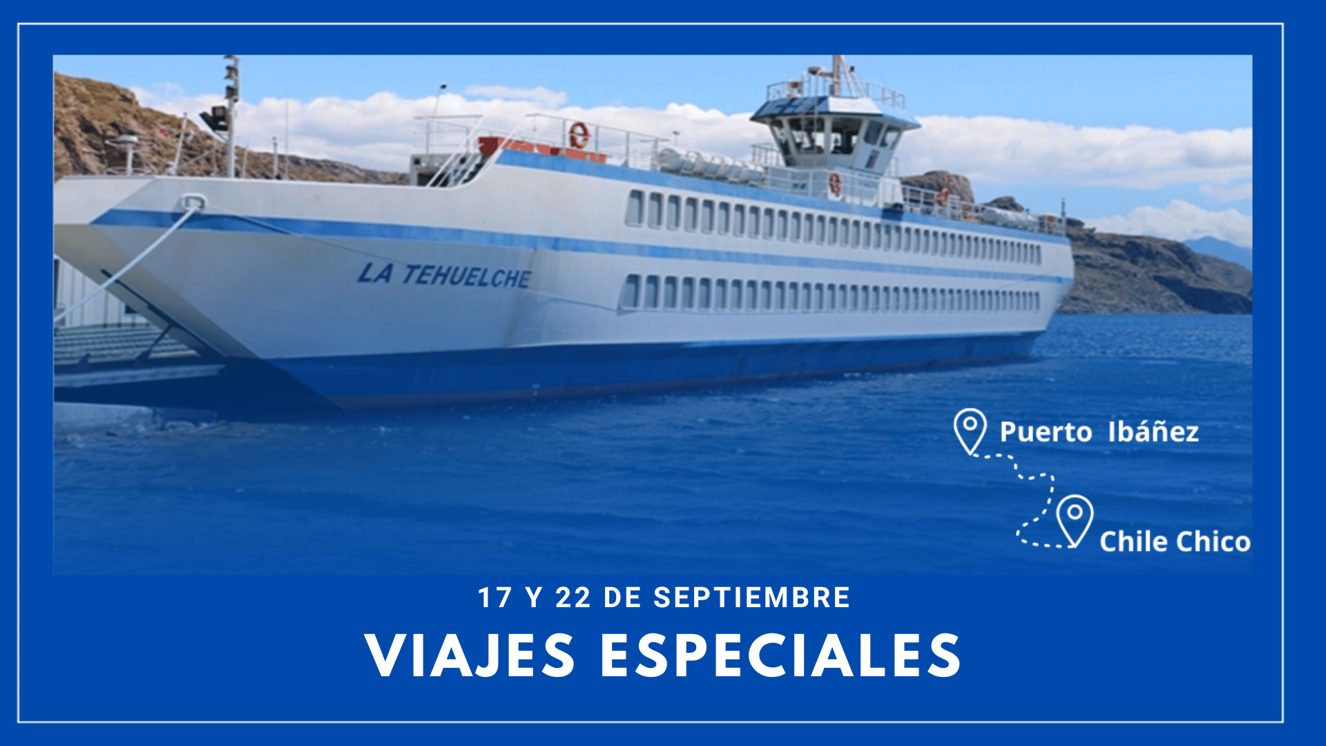 Viajes Especiales 17 y 22 de Septiembre | Aviso